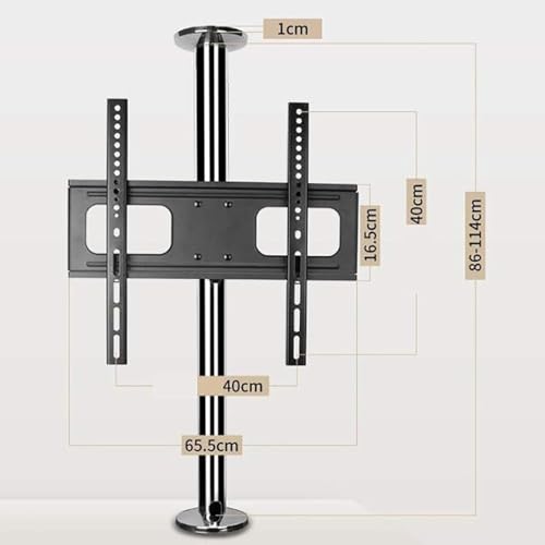 Bodenständer for LCD-TV – 360 Grad drehbarer Rahmen for LCD-TV – verstellbare TV-Wandhalterung, Bodenständer, Trennwand, drehbares Regal, TV-Ständer, drehbare Basis, geeignet for 32-55 Zoll LCD-TV-Wan Bodenständer for LCD-TV – 360 Grad drehbarer Rahmen for LCD-TV – verstellbare TV-Wandhalterung, Bodenständer, Trennwand, drehbares Regal, TV-Ständer, drehbare Basis, geeignet for 32-55 Zoll LCD-TV-Wan von HAUTFENM