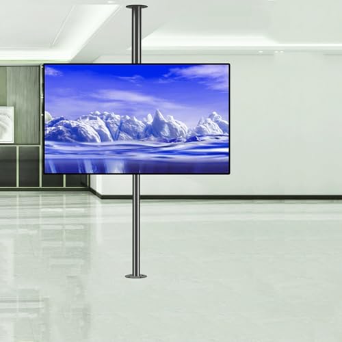 Bodenständer for LCD-TV – Teleskop-TV-Ständer, um 360 Grad drehbarer Bodenrahmen for LCD-TV, Trennwand, drehbares Rack, drehbarer TV-Schrank, drehbarer Sockel, verstellbare, neigbare und schwenkbare T Bodenständer for LCD-TV – Teleskop-TV-Ständer, um 360 Grad drehbarer Bodenrahmen for LCD-TV, Trennwand, drehbares Rack, drehbarer TV-Schrank, drehbarer Sockel, verstellbare, neigbare und schwenkbare T von HAUTFENM