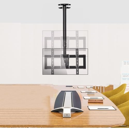 Decken-TV-Halterung – TV-Wandhalterung, höhenverstellbarer Teleskop-TV-Ständer, passend for die meisten 39-90-Zoll-Fernseher, Neigungswinkeleinstellung von 5 bis -25 °, Kabelführung versteckt, maximal Decken-TV-Halterung – TV-Wandhalterung, höhenverstellbarer Teleskop-TV-Ständer, passend for die meisten 39-90-Zoll-Fernseher, Neigungswinkeleinstellung von 5 bis -25 °, Kabelführung versteckt, maximal von HAUTFENM