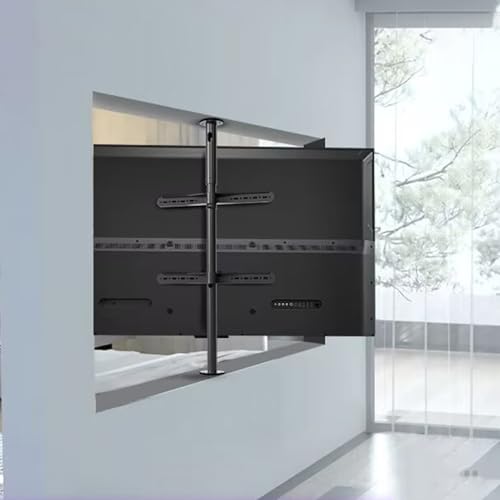 LCD-TV, 360 Grad drehbarer Rahmen, Bodenständer, Trennwand, drehbares Gestell, drehbarer TV-Schrank, drehbare Basis, verstellbare, neigbare und schwenkbare TV-Deckenhalterung, passend for 32-75-Zoll-L LCD-TV, 360 Grad drehbarer Rahmen, Bodenständer, Trennwand, drehbares Gestell, drehbarer TV-Schrank, drehbare Basis, verstellbare, neigbare und schwenkbare TV-Deckenhalterung, passend for 32-75-Zoll-L von HAUTFENM