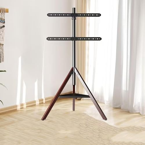 Stand-TV-Halterung – LCD-TV-Rahmen-Bodenständer, Stativständer for 32-75 Zoll Flache/Gebogene TV-Bildschirme, Stand-TV-Ständer mit Ablage, höhenverstellbar, 180° drehbarer Präsentationsständer Stand-TV-Halterung – LCD-TV-Rahmen-Bodenständer, Stativständer for 32-75 Zoll Flache/Gebogene TV-Bildschirme, Stand-TV-Ständer mit Ablage, höhenverstellbar, 180° drehbarer Präsentationsständer von HAUTFENM