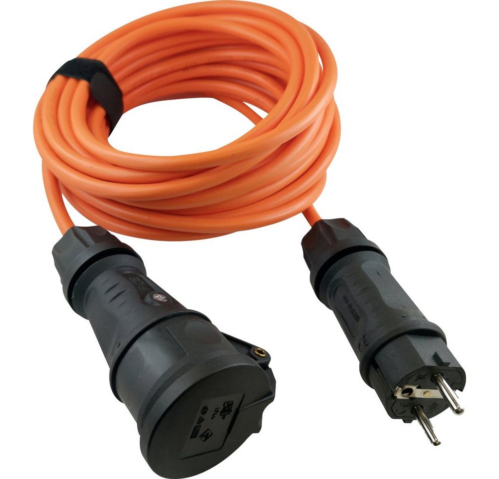 HAWA HAWA R7032 Strom Verlängerungskabel 16 A Orange 10.00 m H07BQ-F 3G 1, Verlängerungskabel, (1000.00 cm) von HAWA