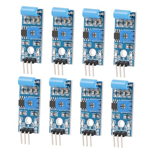 HAWILLOSCH 10Stücke Closed Vibration Sensor Modul Alarm für Sicherheitsanwendungen Kompatibel mit Mikrocontrollern Vibrationserkennung für Alarmsysteme HAWILLOSCH 10Stücke Closed Vibration Sensor Modul Alarm für Sicherheitsanwendungen Kompatibel mit Mikrocontrollern Vibrationserkennung für Alarmsysteme von HAWILLOSCH