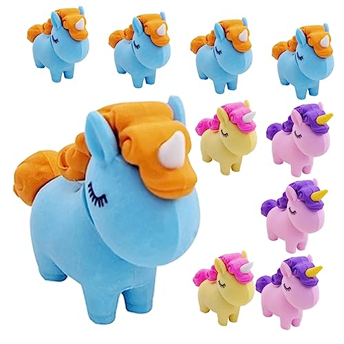 HAWILLOSCH 10Stücke Einhorn Radiergummis Lustige und Praktische Radierer für Belohnung für Schulbedarf Design für Kreativen Spaß im Klassenzimmer HAWILLOSCH 10Stücke Einhorn Radiergummis Lustige und Praktische Radierer für Belohnung für Schulbedarf Design für Kreativen Spaß im Klassenzimmer von HAWILLOSCH
