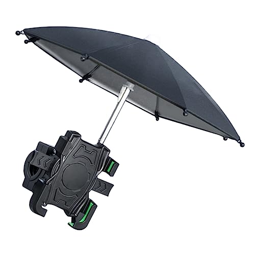HAWILLOSCH 1Satz Fahrrad Smartphone Halterung mit Abnehmbarem Regenschirm Wasserdichter Lenker Telefonständer für Smartphones für Sicheres Navigieren und Anrufe bei Jedem HAWILLOSCH 1Satz Fahrrad Smartphone Halterung mit Abnehmbarem Regenschirm Wasserdichter Lenker Telefonständer für Smartphones für Sicheres Navigieren und Anrufe bei Jedem von HAWILLOSCH