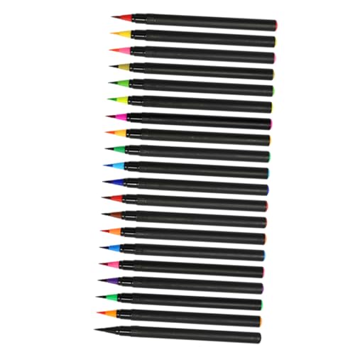 HAWILLOSCH 1Satz Teiliges Aquarell Pinselstifte Set für Anfänger Farbstifte mit Flexiblen Nylonspitzen für Malerei und Kunstprojekte für Freizeitkünstler HAWILLOSCH 1Satz Teiliges Aquarell Pinselstifte Set für Anfänger Farbstifte mit Flexiblen Nylonspitzen für Malerei und Kunstprojekte für Freizeitkünstler von HAWILLOSCH