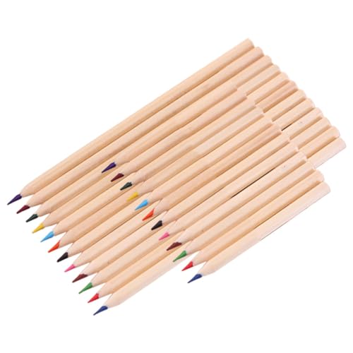 HAWILLOSCH 24Stücke Buntstifte für Teiliges mit Langen und Kurzen Buntstiften Holzoptik für Schule Zeichnungen und Kunstprojekte Bunt und Sicher HAWILLOSCH 24Stücke Buntstifte für Teiliges mit Langen und Kurzen Buntstiften Holzoptik für Schule Zeichnungen und Kunstprojekte Bunt und Sicher von HAWILLOSCH