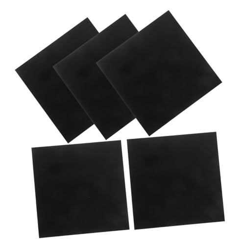 HAWILLOSCH 5 Stück Blatt Aluminiumschild Basteln Herstellung einer Aluminiumplatte schwarze Teller gebürstete Platte Aluminiumplatten Metallplatte Aluminiumteller Black HAWILLOSCH 5 Stück Blatt Aluminiumschild Basteln Herstellung einer Aluminiumplatte schwarze Teller gebürstete Platte Aluminiumplatten Metallplatte Aluminiumteller Black von HAWILLOSCH