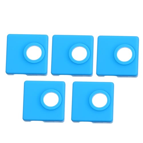 HAWILLOSCH 5 Stück Druckerzubehör Löten Ofenauskleidung Handhaben Bratpfanne Hardware Für 3d-drucker Plus Bausatz Liner Tür Lötmatte Scheunentor-hardware-kit Stopper Sieb Öfen Blue Kieselgel von HAWILLOSCH