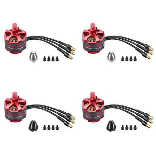 HAWK'S WORK Bürstenloser Motor 2212 920KV, 2-4S Motor für RC Flugzeug Multi Copter DIY Done 450 F550 S500 S550 X525 DJI Phantom Quadcopter (CW*2+CCW*2) von HAWK'S WORK