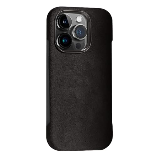 HAZARA Handyhülle für iPhone 15 Pro Max/15 Plus/15 Pro/15, Schlank Flauschige Leder Winter Hülle Business-Stil Anti-Kratzer Schutzhülle,Grau,15ProMax HAZARA Handyhülle für iPhone 15 Pro Max/15 Plus/15 Pro/15, Schlank Flauschige Leder Winter Hülle Business-Stil Anti-Kratzer Schutzhülle,Grau,15ProMax von HAZARA
