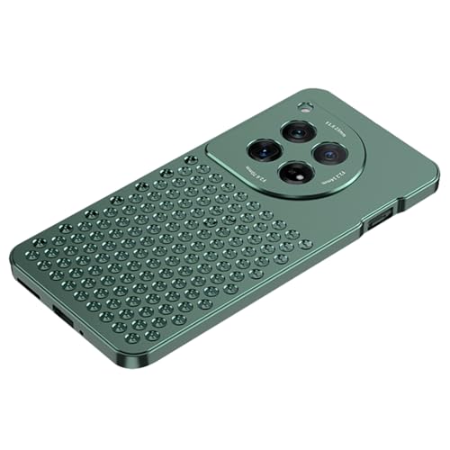 HAZARA Metall Hülle Für OnePlus 12, Luftfahrt Aluminium Wärmeableitung Handyhülle Objektivschutz Kratzfest Ultra -Dünne Telefonhülle,Grün HAZARA Metall Hülle Für OnePlus 12, Luftfahrt Aluminium Wärmeableitung Handyhülle Objektivschutz Kratzfest Ultra -Dünne Telefonhülle,Grün von HAZARA