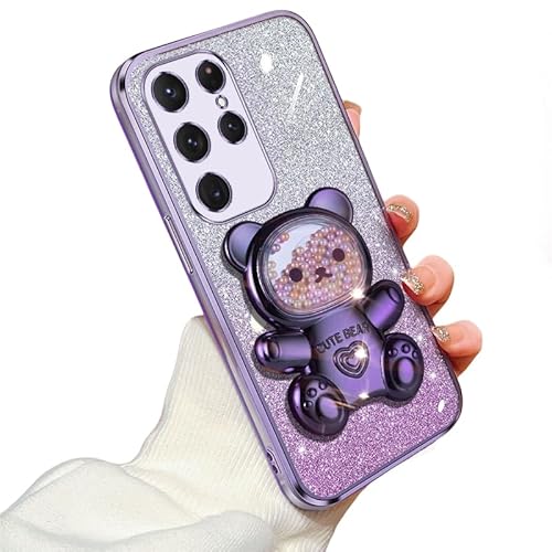 Handyhülle für Samsung Galaxy S24 Ultra Hülle, Magnetischer Ring Ständer für Samsung S24 Ultra Hülle, Fingerhalter Soft TPU Stoßfeste Bling Schutzhülle mit Galaxy S24 Ultra Case (S24 Ultra,BB) Handyhülle für Samsung Galaxy S24 Ultra Hülle, Magnetischer Ring Ständer für Samsung S24 Ultra Hülle, Fingerhalter Soft TPU Stoßfeste Bling Schutzhülle mit Galaxy S24 Ultra Case (S24 Ultra,BB) von HAZARA