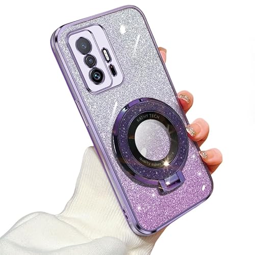 Handyhülle für Xiaomi 11T|Mi 11T Pro Hülle, Magnetischer Ring Ständer für Xiaomi Mi 11T/11T Pro Hülle, Fingerhalter Soft TPU Stoßfeste Bling Schutzhülle mit Xiaomi 11T|Mi 11T Pro (11T/11T Pro,BB) Handyhülle für Xiaomi 11T|Mi 11T Pro Hülle, Magnetischer Ring Ständer für Xiaomi Mi 11T/11T Pro Hülle, Fingerhalter Soft TPU Stoßfeste Bling Schutzhülle mit Xiaomi 11T|Mi 11T Pro (11T/11T Pro,BB) von HAZARA