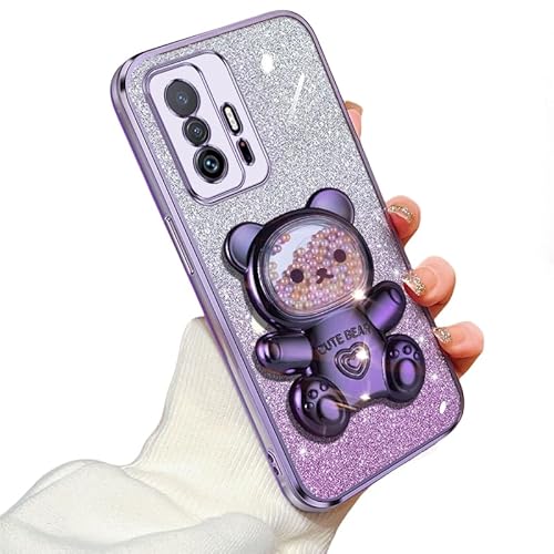 Handyhülle für Xiaomi 11T|Mi 11T Pro Hülle, Magnetischer Ring Ständer für Xiaomi Mi 11T/11T Pro Hülle, Fingerhalter Soft TPU Stoßfeste Bling Schutzhülle mit Xiaomi 11T|Mi 11T Pro (11T/11T Pro,B) Handyhülle für Xiaomi 11T|Mi 11T Pro Hülle, Magnetischer Ring Ständer für Xiaomi Mi 11T/11T Pro Hülle, Fingerhalter Soft TPU Stoßfeste Bling Schutzhülle mit Xiaomi 11T|Mi 11T Pro (11T/11T Pro,B) von HAZARA