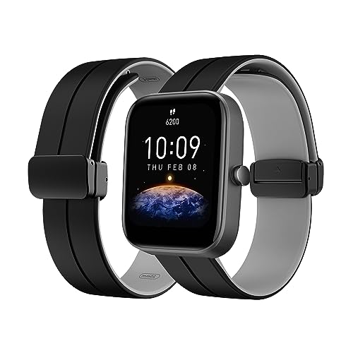 Silikon Armband für XPLORA X6 Play Magnetisch Armband Ersatzarmband Sport Silikon Weiches Armbänder mit Herren Damen Sportarmband mit XPLORA X6 Play Ersatzband (4,X6 Play) von HAZARA
