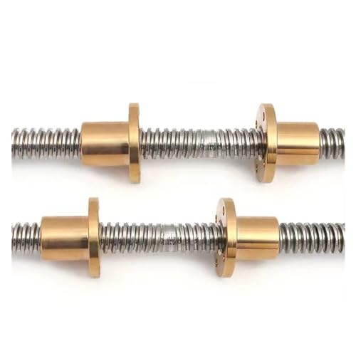 HAZEK 1 STÜCK 304 Edelstahl T20 Leitspindel rechts-links Länge 100-1000 mm Außendurchmesser 20 mm Leitspindel 4 mm mit Mutter for 3D-Druckerteil catholic(600mm) von HAZEK
