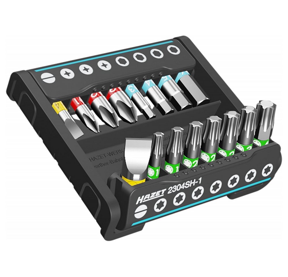 HAZET Hazet SmartHolder 2304SH-1 Bit-Set 1/4" schwarz, 16-teilig. Elektro-Kabel, Bit-Satz, Bit-Satz, Kompakter Werkzeughalter für einfache Bit-Nutzung HAZET Hazet SmartHolder 2304SH-1 Bit-Set 1/4" schwarz, 16-teilig. Elektro-Kabel, Bit-Satz, Bit-Satz, Kompakter Werkzeughalter für einfache Bit-Nutzung von HAZET