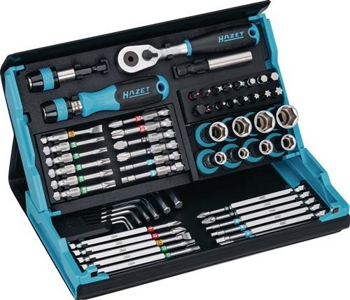 Hazet Bitsortiment SmartCase 2200SC-32 59-tlg.Schlitz/PH/PZD/TX/TX m.Zapfen/6Kt. Hazet Bitsortiment SmartCase 2200SC-32 59-tlg.Schlitz/PH/PZD/TX/TX m.Zapfen/6Kt. von HAZET