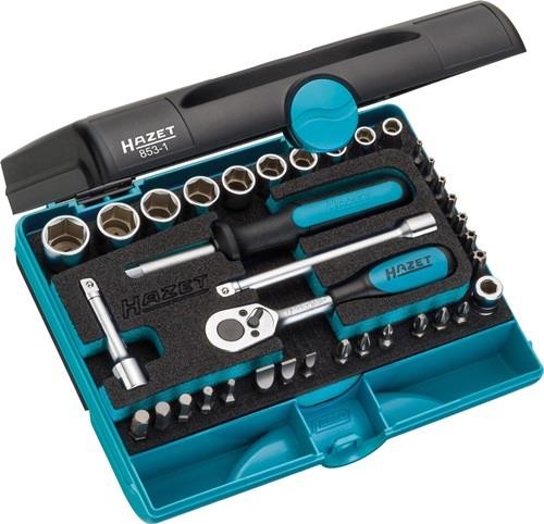 Hazet Steckschlüsselsatz 853-1 36-tlg.1/4 Zoll SW 5,5-14mm Z.20 6-kant HAZET Hazet Steckschlüsselsatz 853-1 36-tlg.1/4 Zoll SW 5,5-14mm Z.20 6-kant HAZET von HAZET