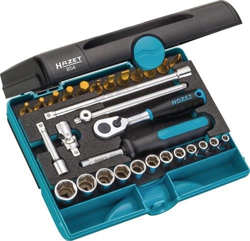 Hazet Steckschlüsselsatz 854 30-tlg.1/4 Zoll SW 4-14mm Z.90 6KT HAZET Hazet Steckschlüsselsatz 854 30-tlg.1/4 Zoll SW 4-14mm Z.90 6KT HAZET von HAZET