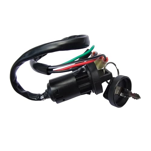 HAdfEV Ersatzteile, Zündschlüsselschalter, kompatibel mit H 250 TRX250 TRX250TE TRX250TM TRX250EX TRX250X 2001-2005 ATV, Ersatzzubehör für Motorrad von HAdfEV