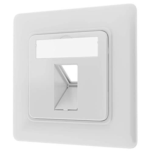 HB-DIGITAL Netzwerkdose für 1x Keystone Module Jacks Unterputzdose Anschlussdose Leerdose für z.B. LAN RJ45 LAN Ethernet 1-Fach 1-Port Buchsen Installationsdose geschirmt, werkzeugfrei RAL9003 HB-DIGITAL Netzwerkdose für 1x Keystone Module Jacks Unterputzdose Anschlussdose Leerdose für z.B. LAN RJ45 LAN Ethernet 1-Fach 1-Port Buchsen Installationsdose geschirmt, werkzeugfrei RAL9003 von HB-DIGITAL