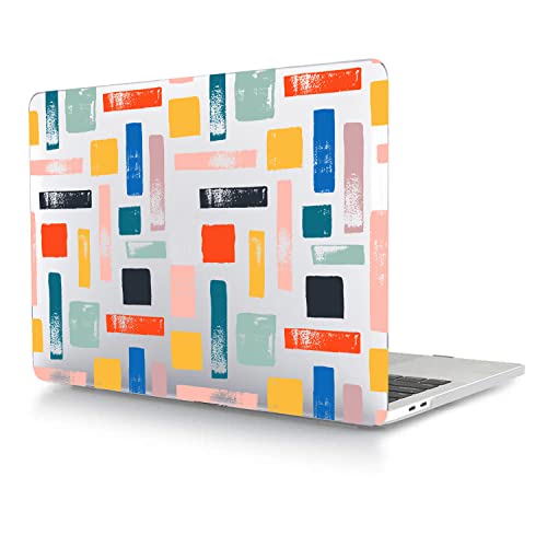 Hülle Case Kompatibel mit MacBook Pro 13 Zoll 2012 2011 2010 2009 2008 Freisetzung A1278 mit CD-ROM, Ultradünne Plastik Hartschale Schutzhülle, Farbblöcke Hülle Case Kompatibel mit MacBook Pro 13 Zoll 2012 2011 2010 2009 2008 Freisetzung A1278 mit CD-ROM, Ultradünne Plastik Hartschale Schutzhülle, Farbblöcke von HBLX