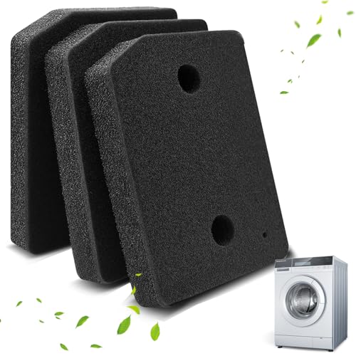 3 Stück Filter für Miele T1 Trockner 9164761, Schwammfilter Filtermatte, Schaumstoff Schaumfilter Sponge, Trockner Filter für Miele T1 9164761 Wärmepumpentrockner, für Miele Wäschetrockner von HBSFBH