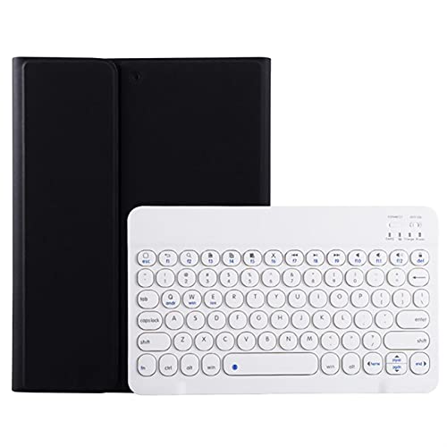 HBYLEE Fall Mit Tastatur Für IPad Air 1 2 3 PRO 10.5 11 12.9 Zoll Drahtlose Tastatur Mit Hintergrundbeleuchtung 4 10.9 9.7 10.2 (Farbe: Black, Size : for air4 10.9) von HBYLEE