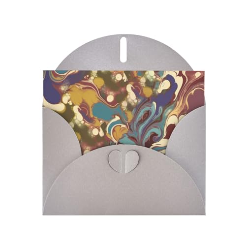 HCBPWVQA Romano Kunstdruck-Grußkarten, Dankeskarten, blanko, Notizkarten mit Umschlägen, Geburtstagskarten für alle Anlässe (10,2 x 15,2 cm) von HCBPWVQA
