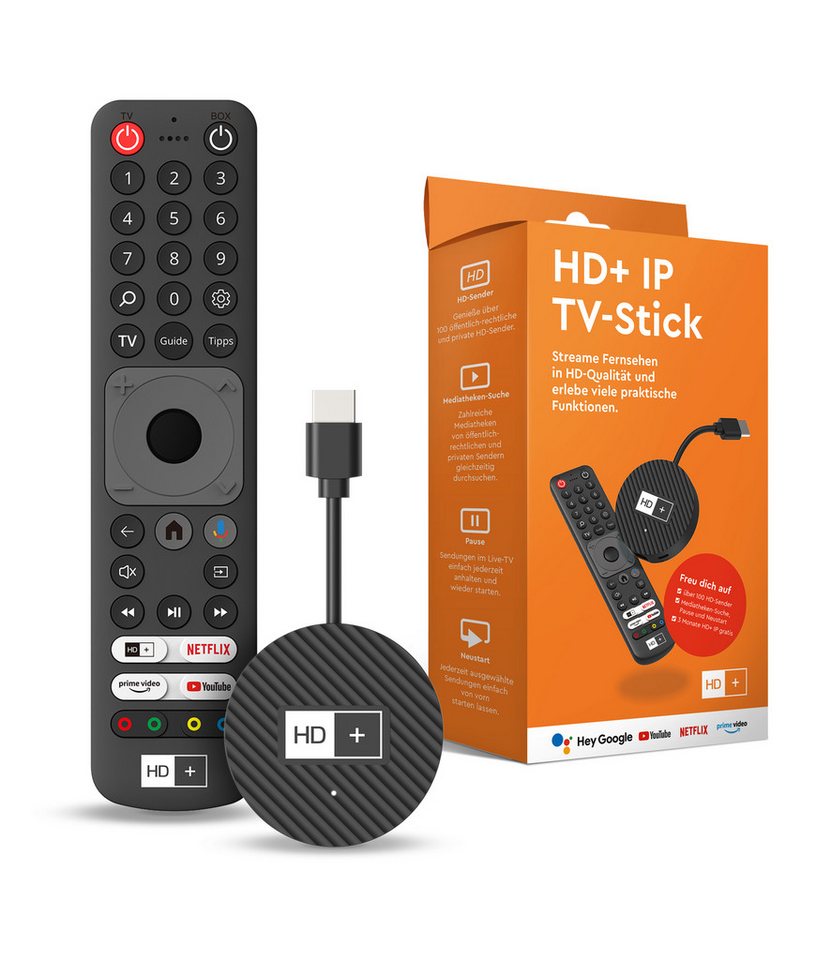 HD Plus HD+ IP TV-Stick inkl. 3 Monate HD+ IP gratis HD+-Modul von HD Plus