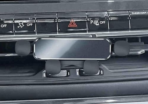 HDAJDWA Handyhalterung Auto für Jeep Compass 2021-2024, 360° Drehbar KFZ Auto Handyhalterung, Stabile Handyhalter fürs Auto, rutschfest Autotelefonhalterung,B Grey von HDAJDWA