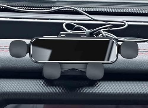 HDAJDWA Handyhalterung Auto für Jeep Wrangler 2018-2023, 360° Drehbar KFZ Auto Handyhalterung, Stabile Handyhalter fürs Auto, rutschfest Autotelefonhalterung,A Black HDAJDWA Handyhalterung Auto für Jeep Wrangler 2018-2023, 360° Drehbar KFZ Auto Handyhalterung, Stabile Handyhalter fürs Auto, rutschfest Autotelefonhalterung,A Black von HDAJDWA