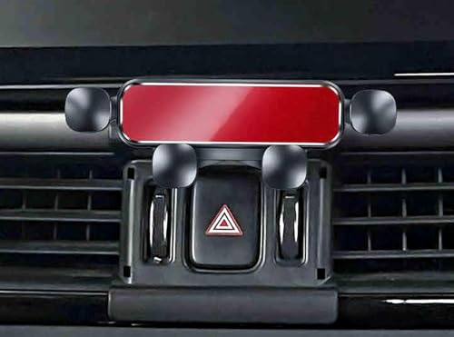 HDAJDWA Handyhalterung Auto für KIA K5 2016-2019, 360° Drehbar KFZ Auto Handyhalterung, Stabile Handyhalter fürs Auto, rutschfest Autotelefonhalterung,C Red von HDAJDWA