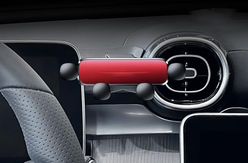 HDAJDWA Handyhalterung Auto für Mercedes Benz C Class 2022-2024, 360° Drehbar KFZ Auto Handyhalterung, Stabile Handyhalter fürs Auto, rutschfest Autotelefonhalterung,C Red HDAJDWA Handyhalterung Auto für Mercedes Benz C Class 2022-2024, 360° Drehbar KFZ Auto Handyhalterung, Stabile Handyhalter fürs Auto, rutschfest Autotelefonhalterung,C Red von HDAJDWA