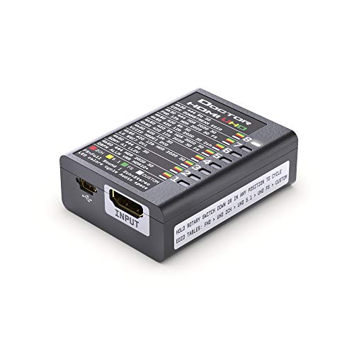 HDFury HDF0130 Dr. HDMI 4K - HDMI EDID Manager / Emulator, löst alle Handshake Probleme bis HDMI 2.0b, 8 cm x 5 cm x 3 cm HDFury HDF0130 Dr. HDMI 4K - HDMI EDID Manager / Emulator, löst alle Handshake Probleme bis HDMI 2.0b, 8 cm x 5 cm x 3 cm von HDFury