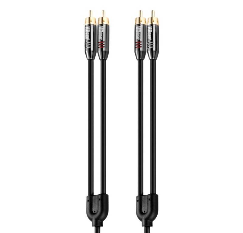 HDGear HDGear - Premium Audio Kabel 2x Cinch 5,00m Audio-Kabel von HDGear