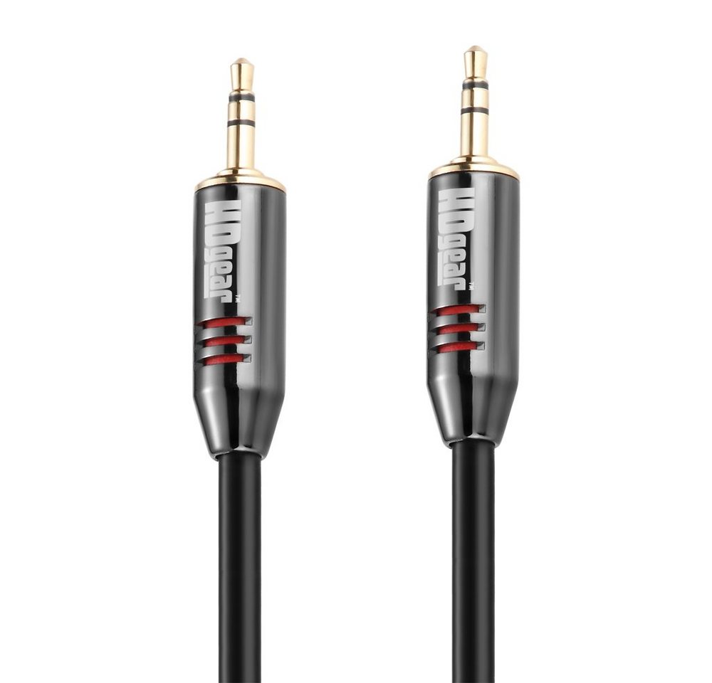 HDGear HDGear - Premium Klinken Kabel 3,5mm Stereo 1,00m Audio-Kabel von HDGear