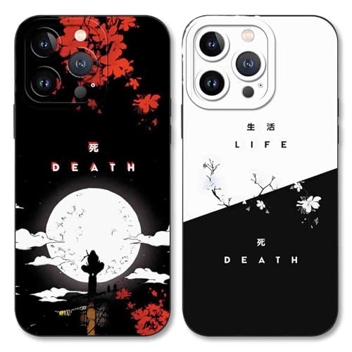 2 Stück Handyhülle für Apple iPhone 13 Pro Hülle 6.1 Zoll, Phone Case Anime Naruto Akatsuki Ästhetik mit Muster Designs Manga Mädchen Junge Schutz Schutzhülle Stoßfest TPU Weich Ultra Dünn Cover 2 Stück Handyhülle für Apple iPhone 13 Pro Hülle 6.1 Zoll, Phone Case Anime Naruto Akatsuki Ästhetik mit Muster Designs Manga Mädchen Junge Schutz Schutzhülle Stoßfest TPU Weich Ultra Dünn Cover von HDIJDY