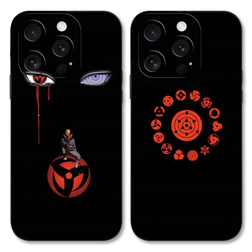 2 Stück Handyhülle für Apple iPhone 13 Pro Hülle 6.1 Zoll, Phone Case Anime Naruto Akatsuki mit Muster Designs Manga Mädchen Junge Schutzhülle Stoßfest TPU Weich Ultra Dünn Cover Überlegener Schutz 2 Stück Handyhülle für Apple iPhone 13 Pro Hülle 6.1 Zoll, Phone Case Anime Naruto Akatsuki mit Muster Designs Manga Mädchen Junge Schutzhülle Stoßfest TPU Weich Ultra Dünn Cover Überlegener Schutz von HDIJDY