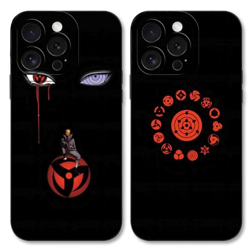 2 Stück Handyhülle für Apple iPhone 15 PRO MAX Hülle 6.7'', Phone Case Anime Naruto Akatsuki mit Muster Designs Manga Mädchen Junge Schutzhülle Stoßfest TPU Weich Ultra Dünn Cover Überlegener Schutz 2 Stück Handyhülle für Apple iPhone 15 PRO MAX Hülle 6.7'', Phone Case Anime Naruto Akatsuki mit Muster Designs Manga Mädchen Junge Schutzhülle Stoßfest TPU Weich Ultra Dünn Cover Überlegener Schutz von HDIJDY