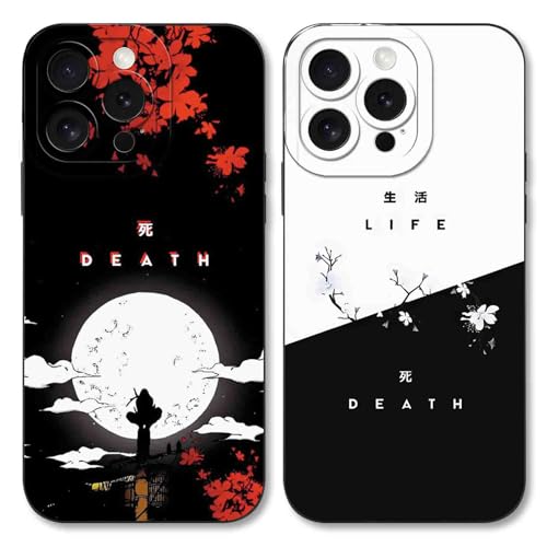 2 Stück Handyhülle für Apple iPhone 15 PRO MAX Hülle 6.7 Zoll, Phone Case Anime Naruto Akatsuki Ästhetik mit Muster Designs Manga Mädchen Junge Schutz Schutzhülle Stoßfest TPU Weich Ultra Dünn Cover 2 Stück Handyhülle für Apple iPhone 15 PRO MAX Hülle 6.7 Zoll, Phone Case Anime Naruto Akatsuki Ästhetik mit Muster Designs Manga Mädchen Junge Schutz Schutzhülle Stoßfest TPU Weich Ultra Dünn Cover von HDIJDY