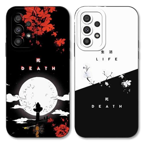 2 Stück Handyhülle für Samsung Galaxy A33 5G Hülle 6.4 Zoll, Phone Case Anime Naruto Akatsuki Ästhetik mit Muster Designs Manga Mädchen Junge Schutz Schutzhülle Stoßfest TPU Weich Ultra Dünn Cover 2 Stück Handyhülle für Samsung Galaxy A33 5G Hülle 6.4 Zoll, Phone Case Anime Naruto Akatsuki Ästhetik mit Muster Designs Manga Mädchen Junge Schutz Schutzhülle Stoßfest TPU Weich Ultra Dünn Cover von HDIJDY
