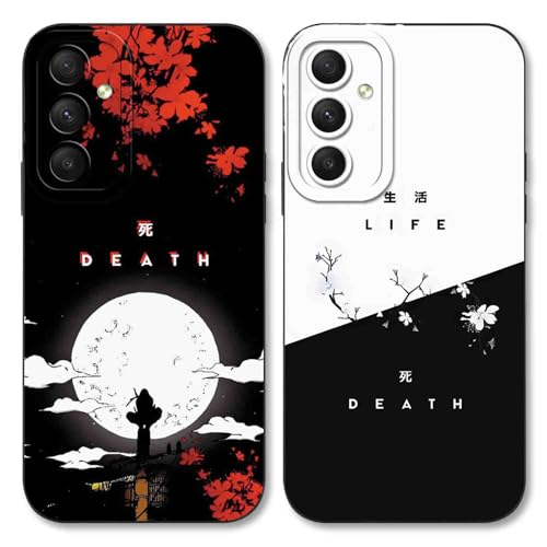 2 Stück Handyhülle für Samsung Galaxy A54 5G Hülle 6.4 Zoll, Phone Case Anime Naruto Akatsuki Ästhetik mit Muster Designs Manga Mädchen Junge Schutz Schutzhülle Stoßfest TPU Weich Ultra Dünn Cover 2 Stück Handyhülle für Samsung Galaxy A54 5G Hülle 6.4 Zoll, Phone Case Anime Naruto Akatsuki Ästhetik mit Muster Designs Manga Mädchen Junge Schutz Schutzhülle Stoßfest TPU Weich Ultra Dünn Cover von HDIJDY
