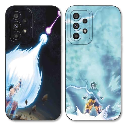 2 Stück Handyhülle für Xiaomi Redmi Note 14 Hülle 6.67'', Phone Case Anime Dragon Ball DBZ Guko mit Muster Designs Manga Mädchen Junge Schutz Schutzhülle Stoßfest TPU Weich Ultra Dünn Cover Schutz 2 Stück Handyhülle für Xiaomi Redmi Note 14 Hülle 6.67'', Phone Case Anime Dragon Ball DBZ Guko mit Muster Designs Manga Mädchen Junge Schutz Schutzhülle Stoßfest TPU Weich Ultra Dünn Cover Schutz von HDIJDY