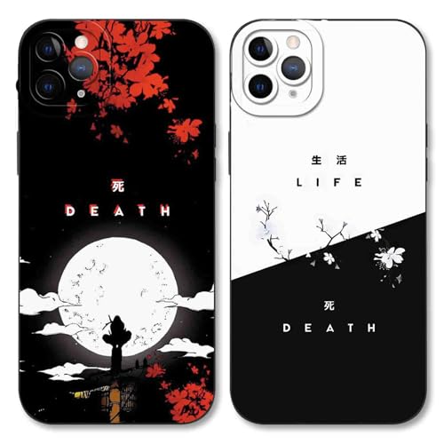 2 Stück Handyhülle für iPhone 11 Pro Hülle 5.8'', Phone Case Anime Naruto Akatsuki Ästhetik mit Muster Designs Manga Mädchen Junge Schutzhülle Stoßfest TPU Weich Ultra Dünn Cover Überlegener Schutz 2 Stück Handyhülle für iPhone 11 Pro Hülle 5.8'', Phone Case Anime Naruto Akatsuki Ästhetik mit Muster Designs Manga Mädchen Junge Schutzhülle Stoßfest TPU Weich Ultra Dünn Cover Überlegener Schutz von HDIJDY
