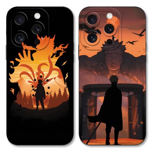 2 Stück Handyhülle für iPhone 16 pro max Hülle 6.9'', Phone Case Anime Naruto Uchiha Itachi mit Muster Designs Manga Mädchen Junge Schutzhülle Stoßfest TPU Weich Ultra Dünn Cover Überlegener Schutz 2 Stück Handyhülle für iPhone 16 pro max Hülle 6.9'', Phone Case Anime Naruto Uchiha Itachi mit Muster Designs Manga Mädchen Junge Schutzhülle Stoßfest TPU Weich Ultra Dünn Cover Überlegener Schutz von HDIJDY