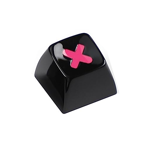 1 x Aluminium-Tastenkappe, Höhe Metall-Tastenkappe, mechanische Tastatur, Ersatzzubehör X von HDKEAN