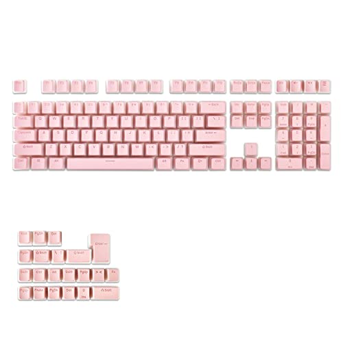 108 Tasten Tastenkappen OEM für MX-Switches mechanische Tastatur zweifarbiges, durchscheinendes Tastenkappen-Set von HDKEAN